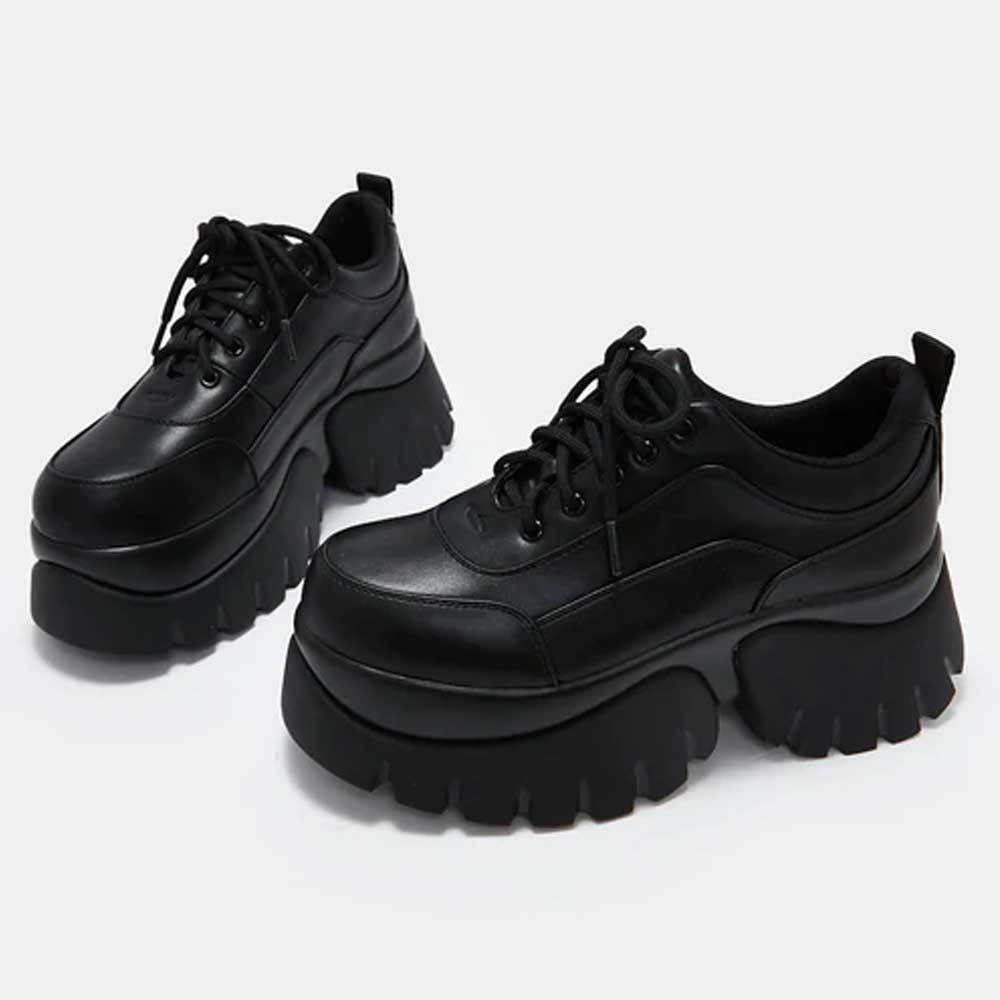 Cheap black cheap platform shoes